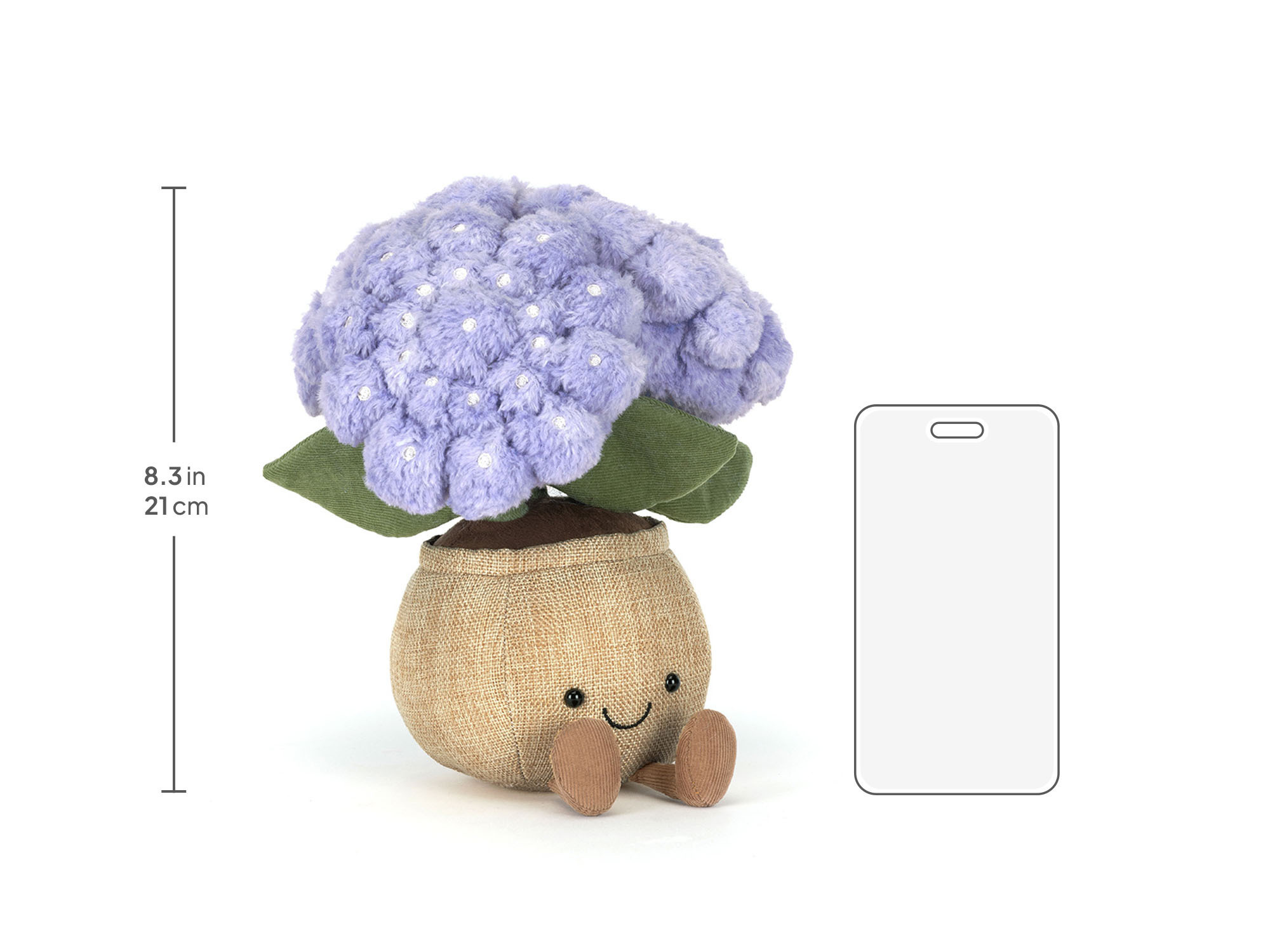 Amuseables ​Hydrangea, size chart