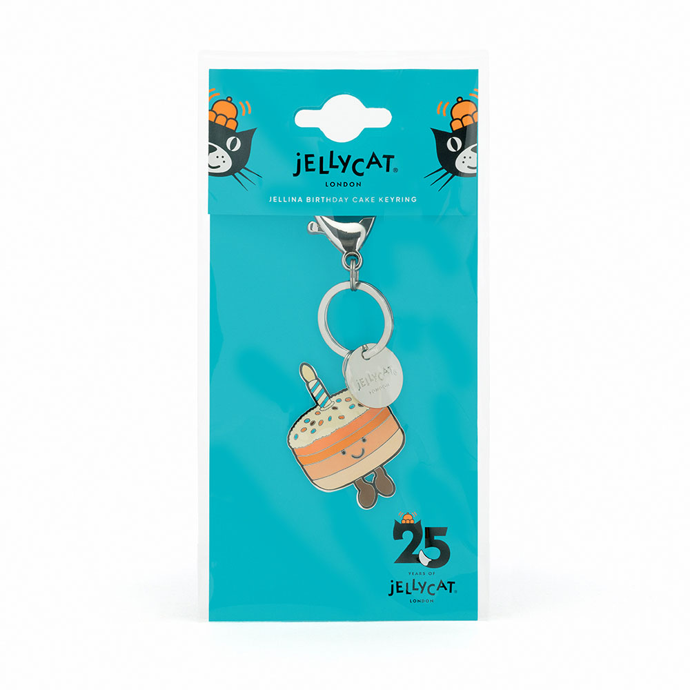 Amuseables Jellina Birthday Cake Keyring​, View 2