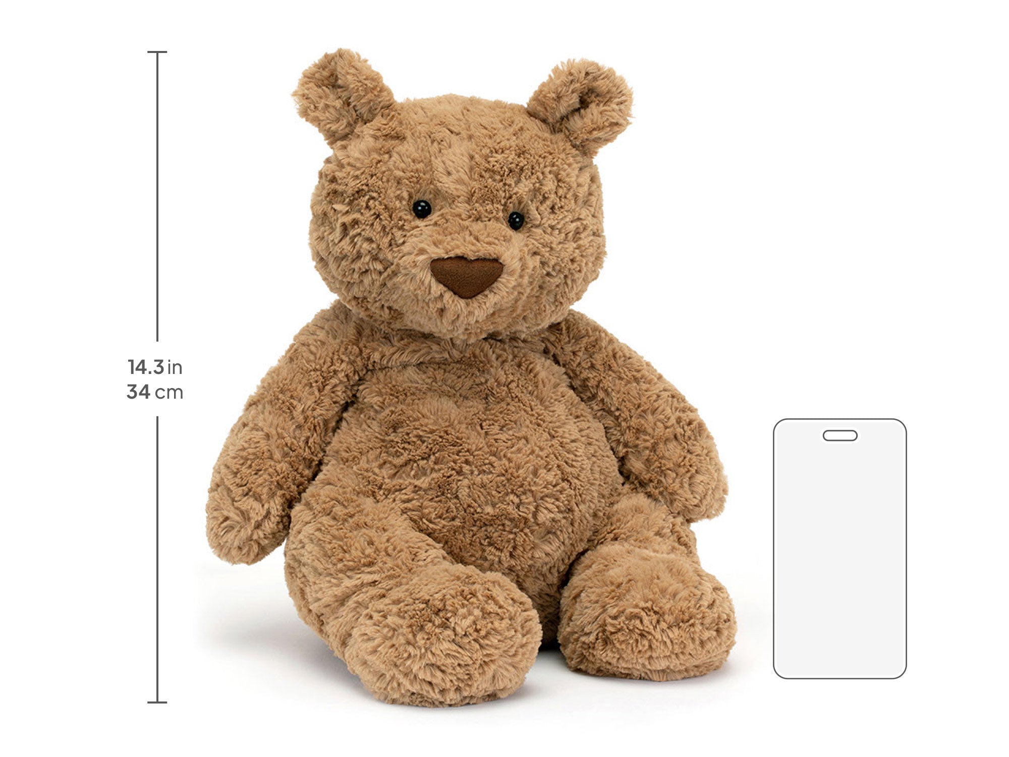 Bartholomew Bear Huge, size chart