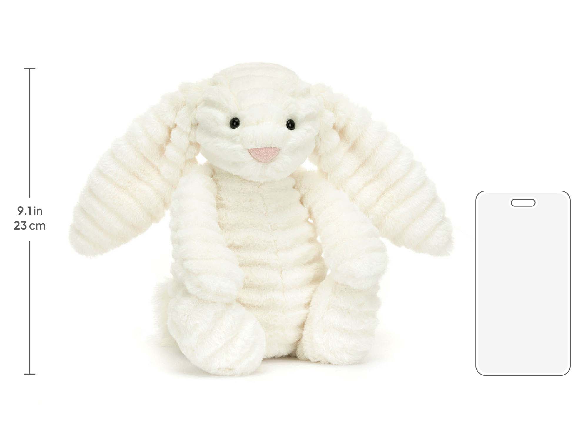 Bashful Luxe Bunny Nimbus, size chart