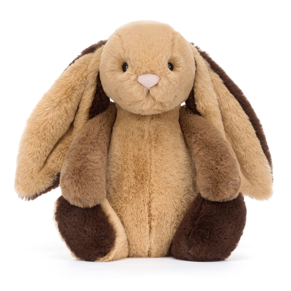 Bashful Patchwork Brown Bunny Original, View 4