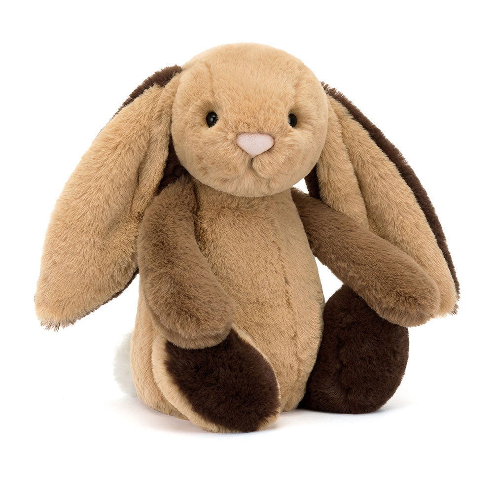 Bashful Patchwork Brown Bunny Original, Main View