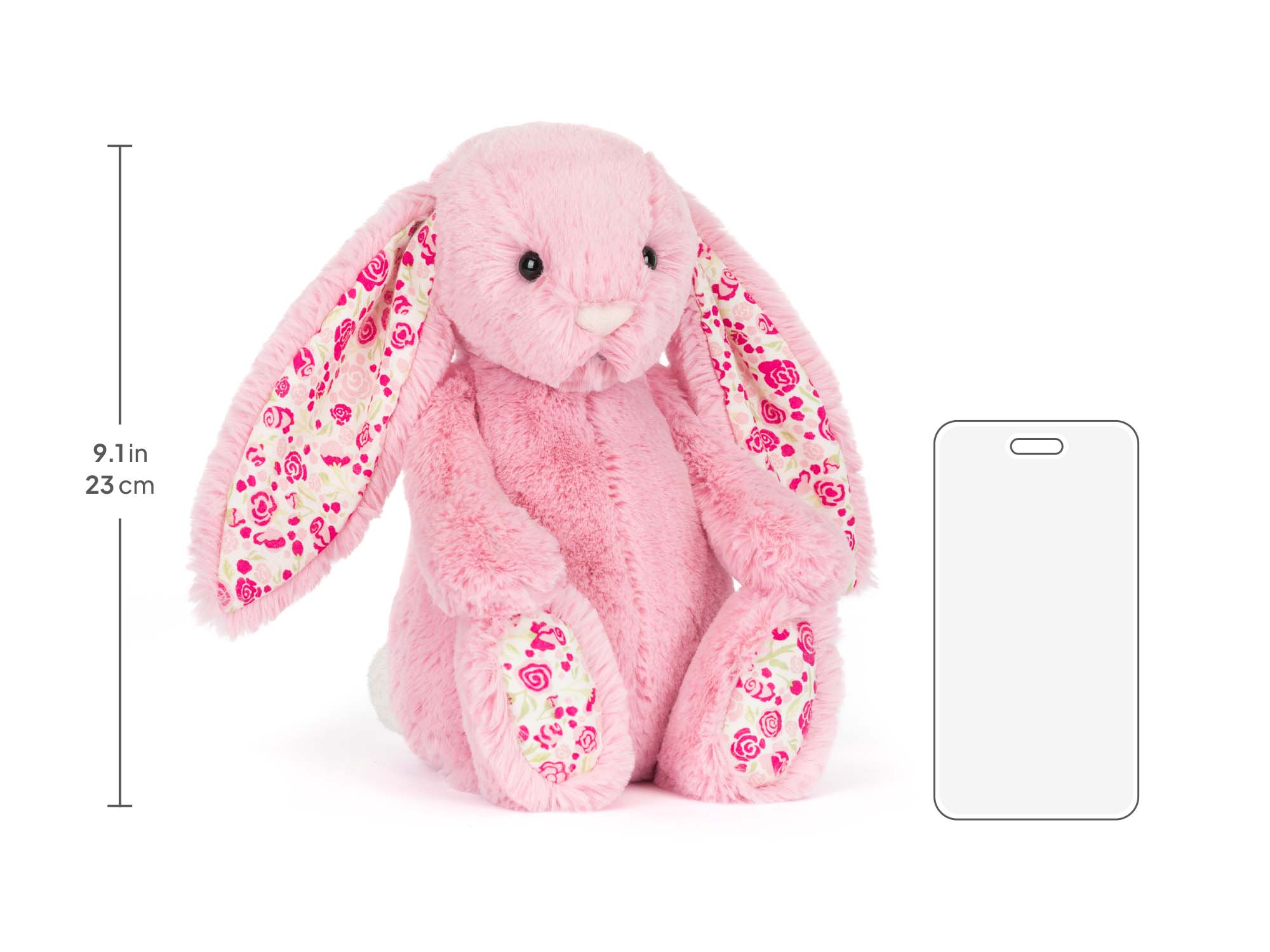 Blushkin Blossom Luxe Bunny Original, size chart