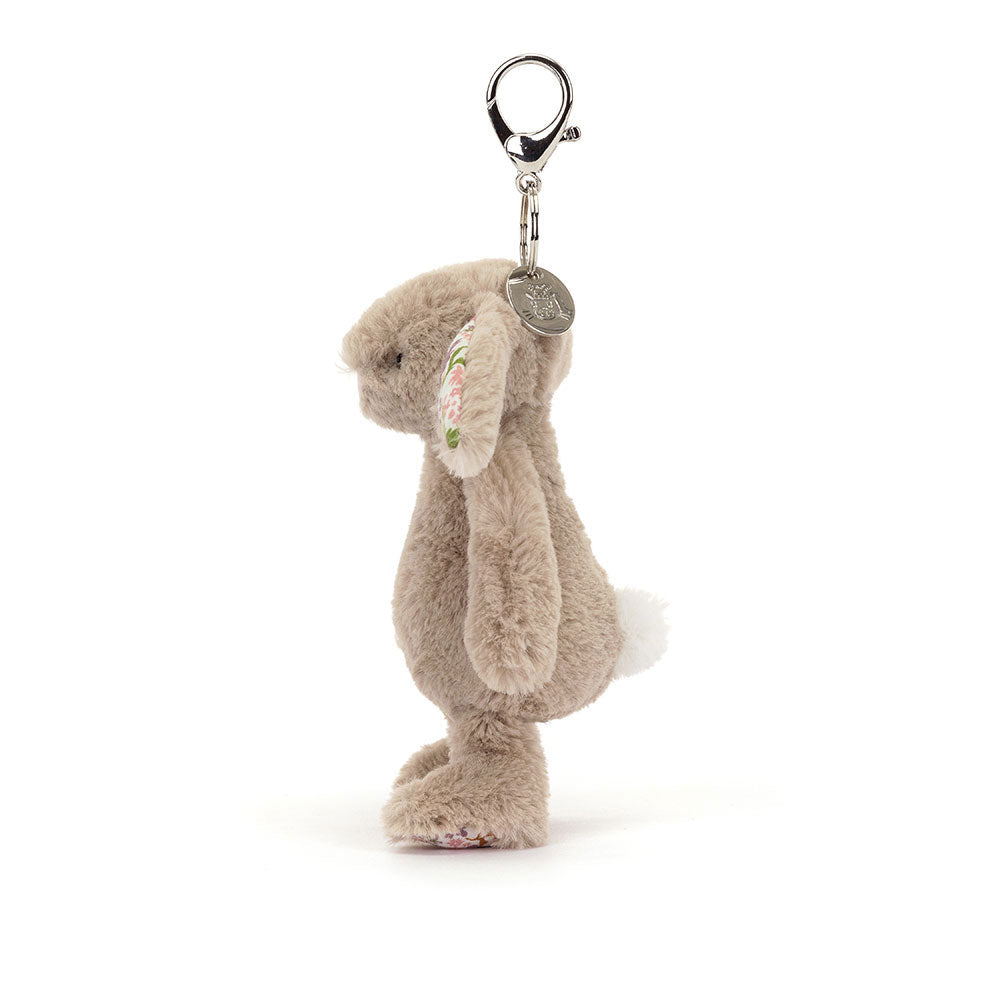 Blossom Beige Bunny 'Petal' Bag Charm, View  2