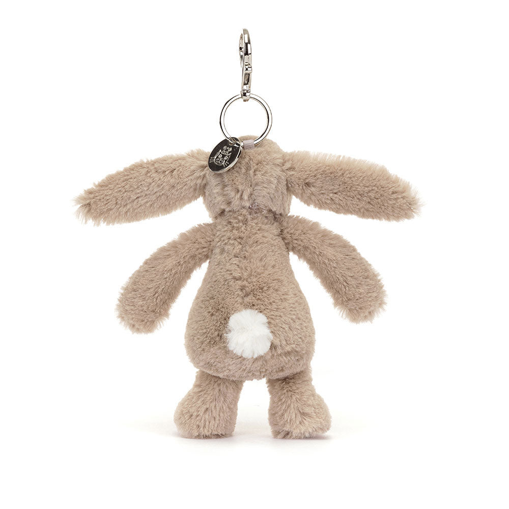 Blossom Beige Bunny 'Petal' Bag Charm, View  3
