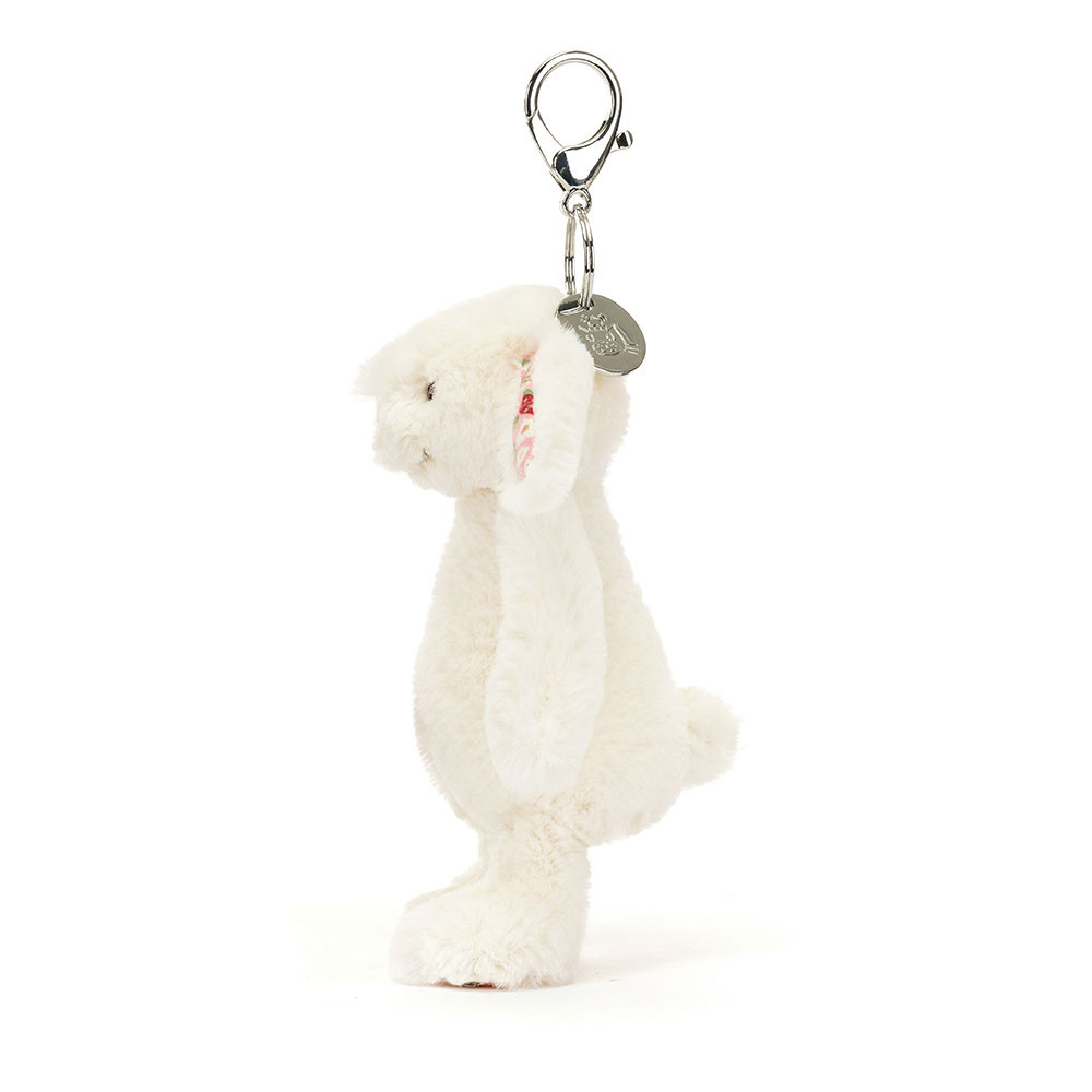 Blossom Cream Bunny 'Berry' Bag Charm, View  2
