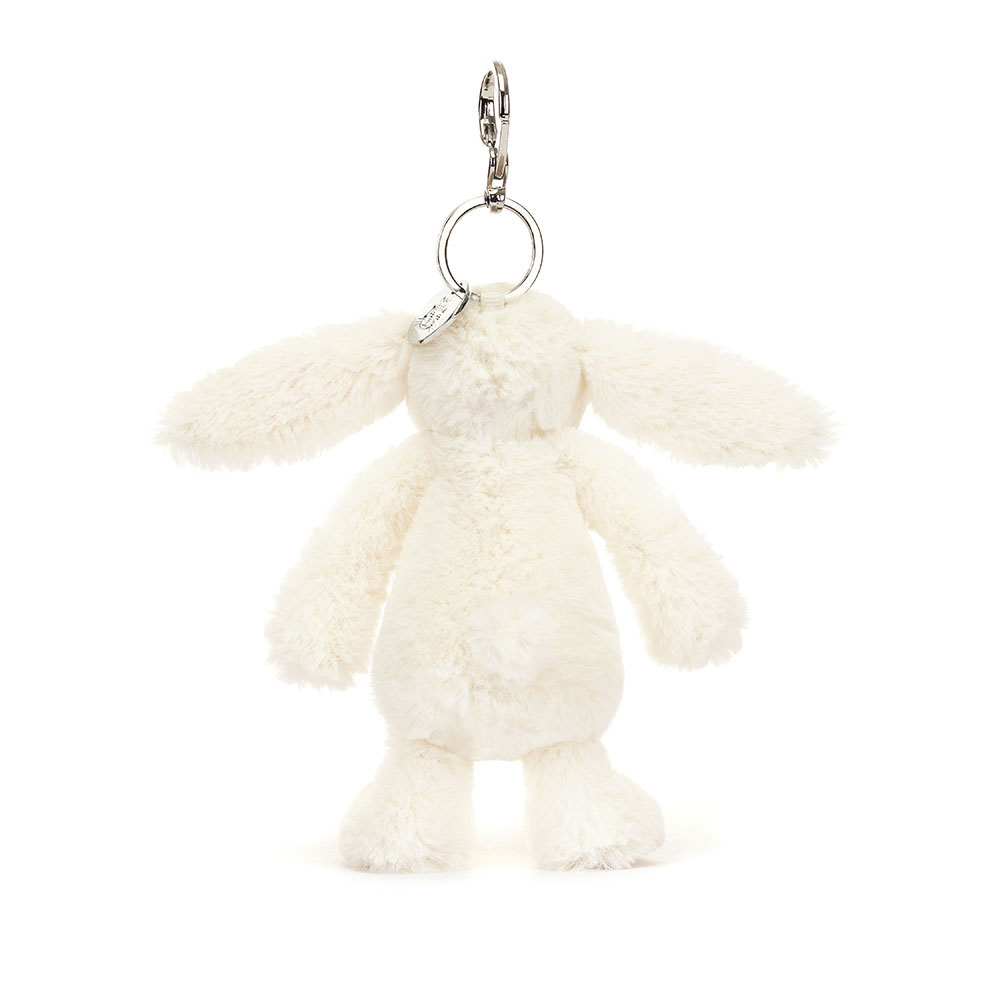 Blossom Cream Bunny 'Berry' Bag Charm, View  3