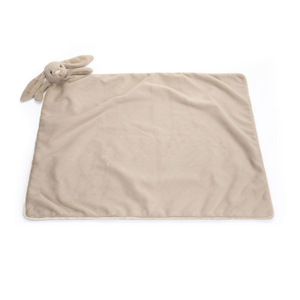 Bashful Beige Bunny Blankie, View 4
