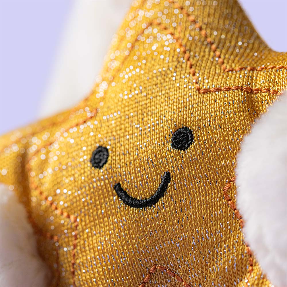 Cream Bunny with Star, View 1