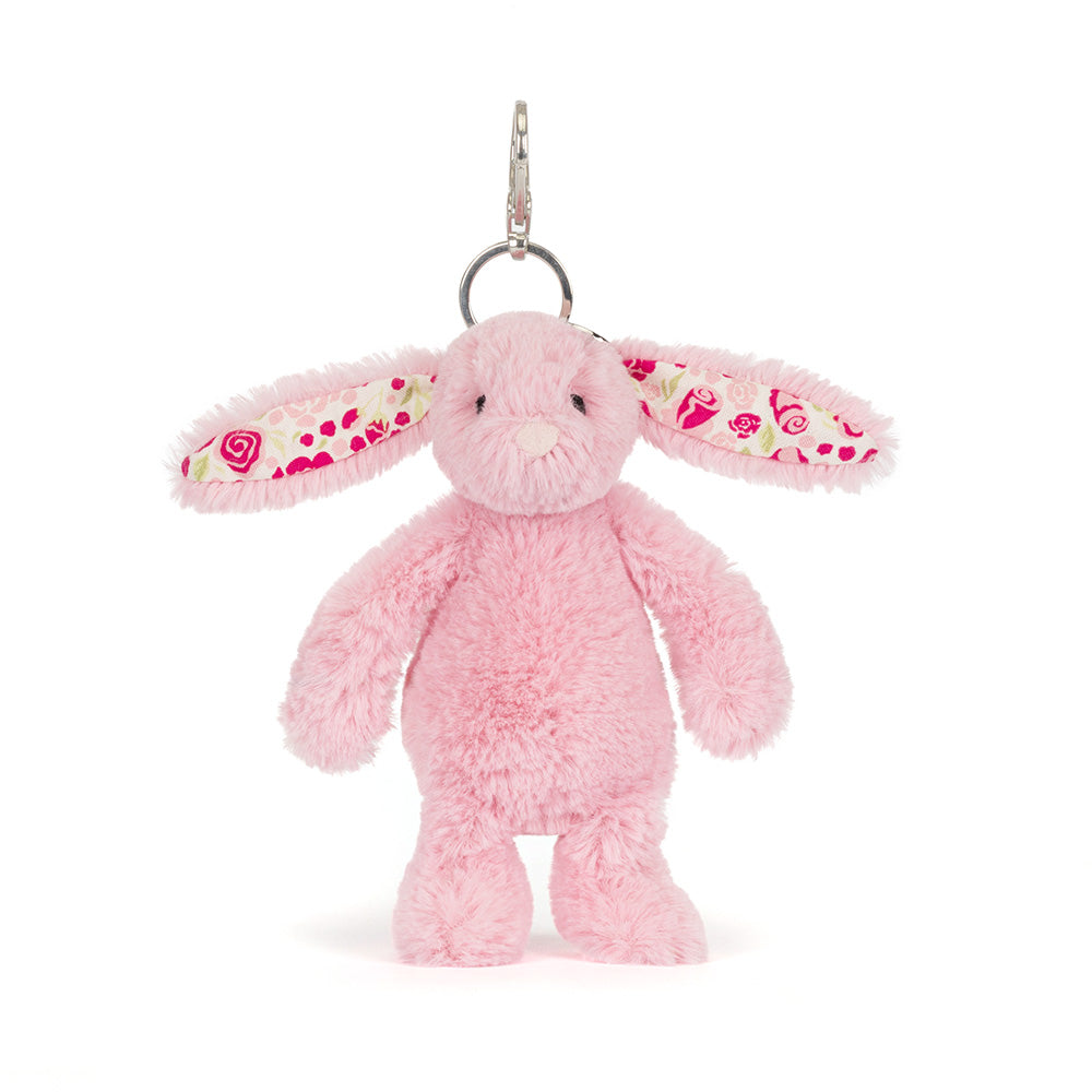 Blushkin Blossom Bunny Bag Charm, View 4