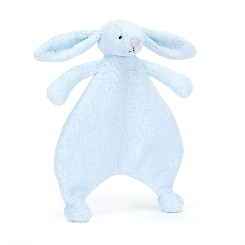 Bashful Blue Bunny Comforter, Main View