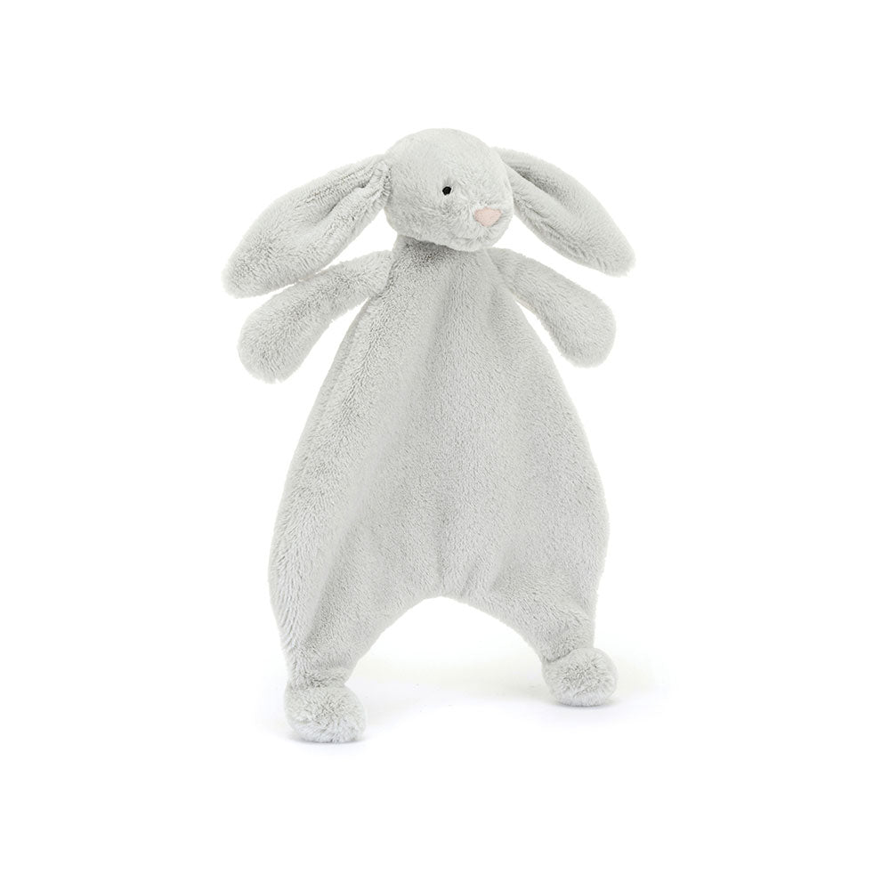 Bashful Silver (Grey) Bunny Comforter, Main View
