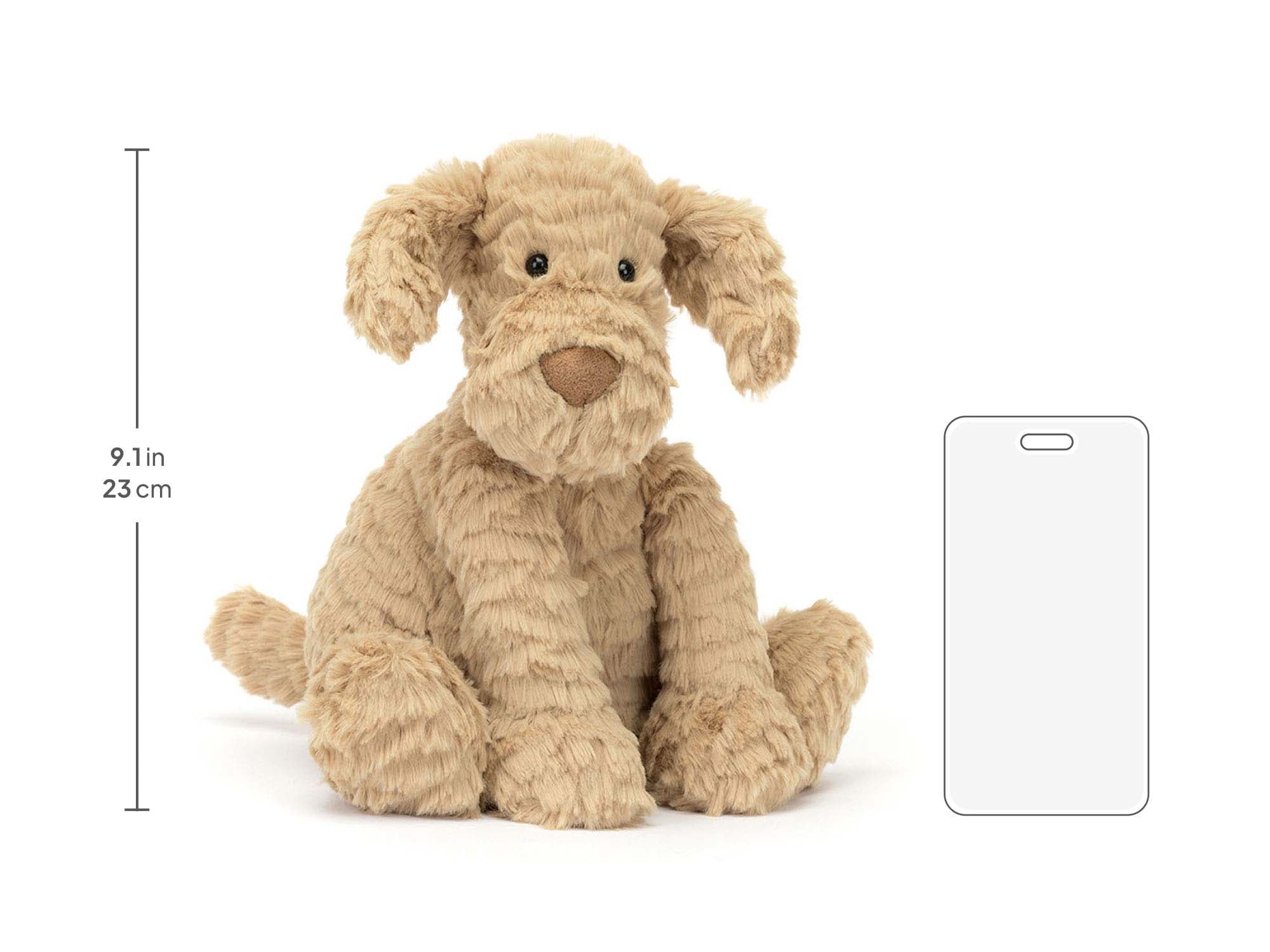 Fuddlewuddle Puppy, size chart