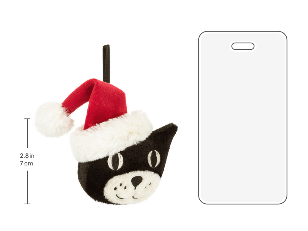 Jellycat Jack Decoration, size chart