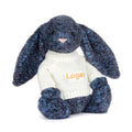 Hopscone Luxe Bunny with Personalised Cream Jumper, Main View