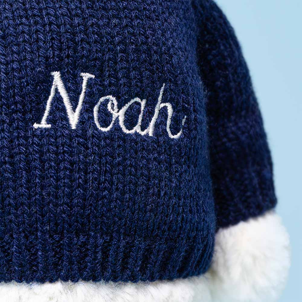 Skipson Lamb with Personalised Navy Jumper, View 1