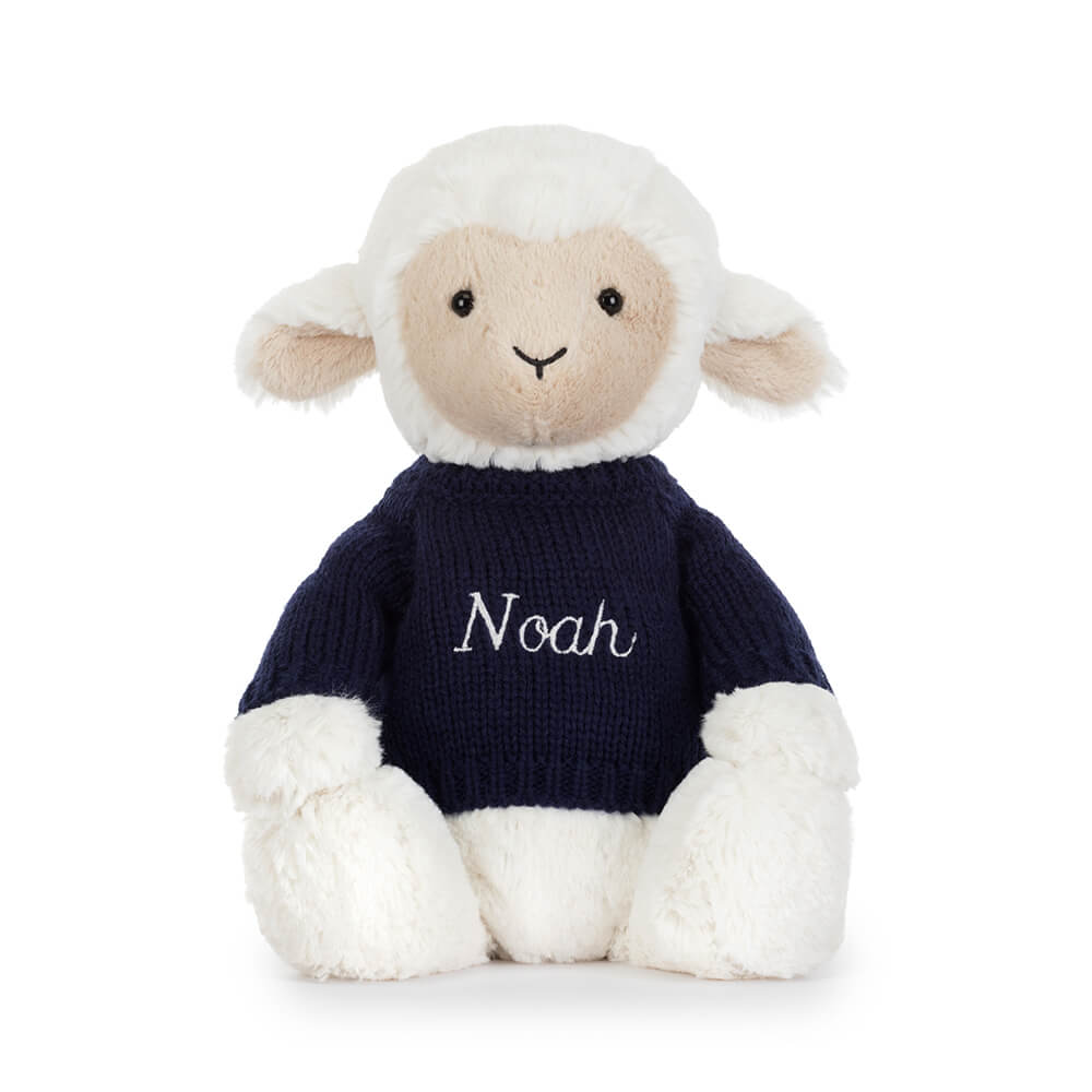 Skipson Lamb with Personalised Navy Jumper, View 4