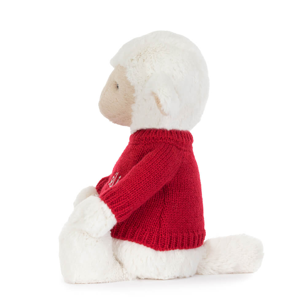 Skipson Lamb with Personalised Red Jumper, View 2