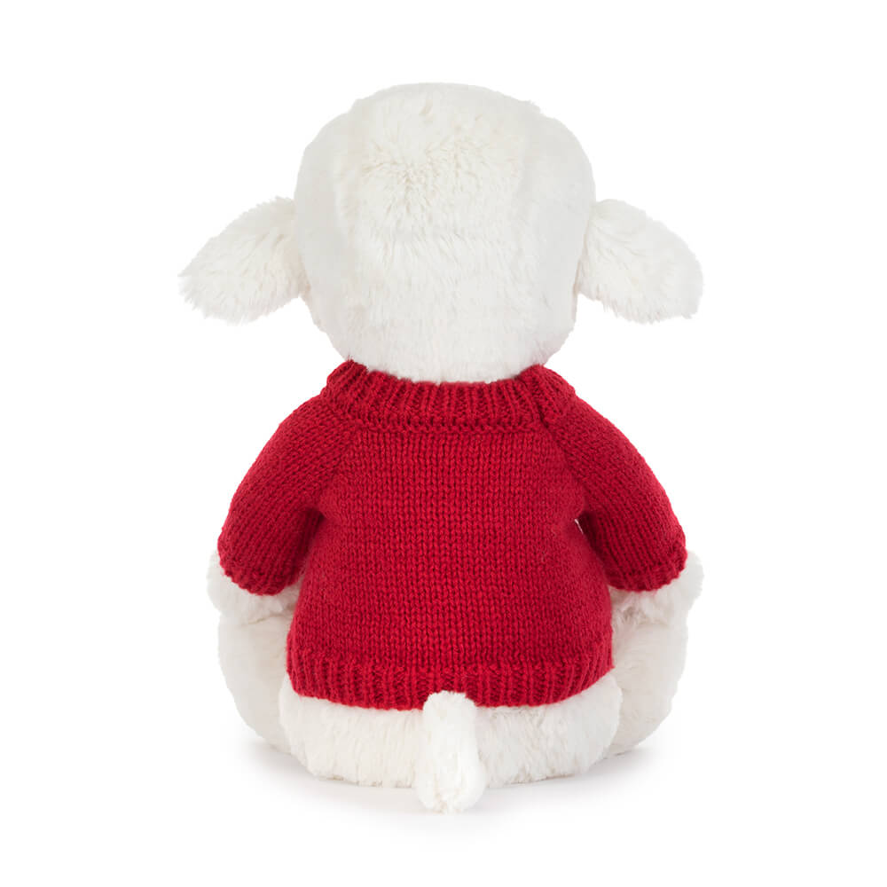 Skipson Lamb with Personalised Red Jumper, View 3