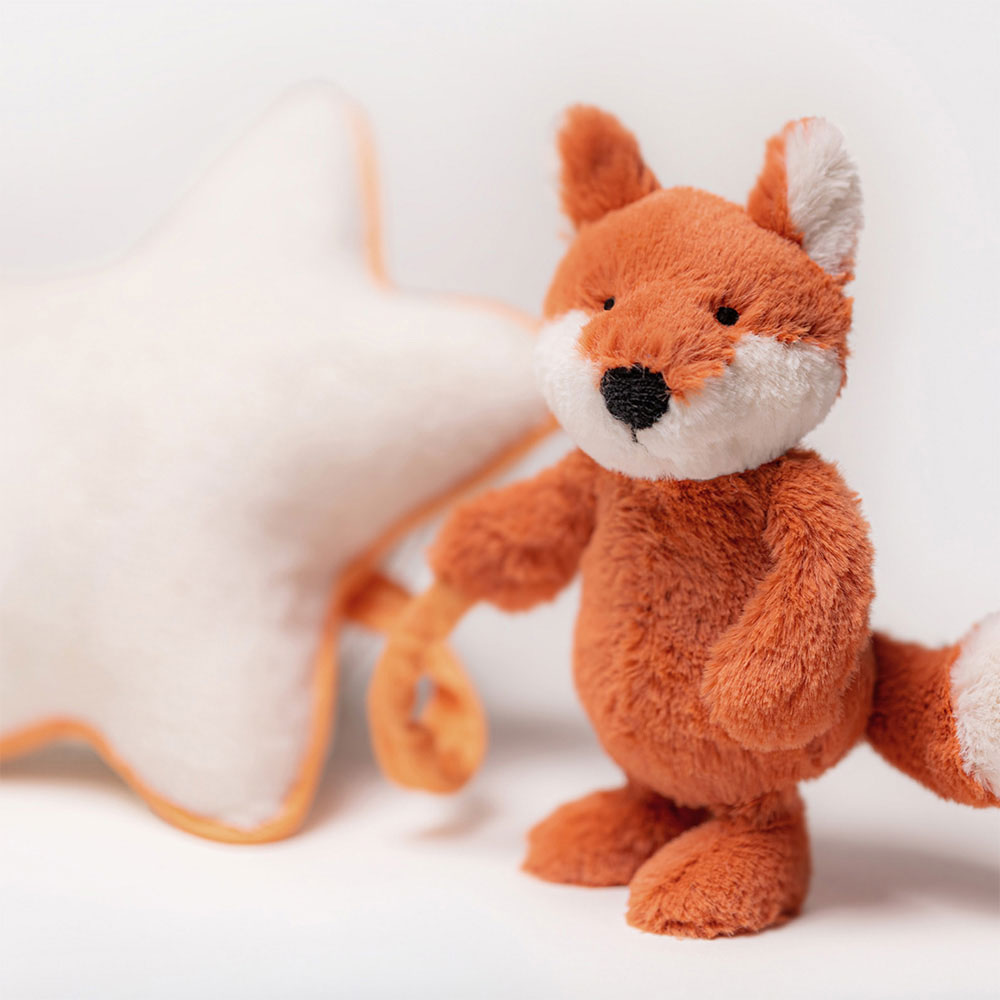 Bashful Fox Cub Musical Pull, View 1