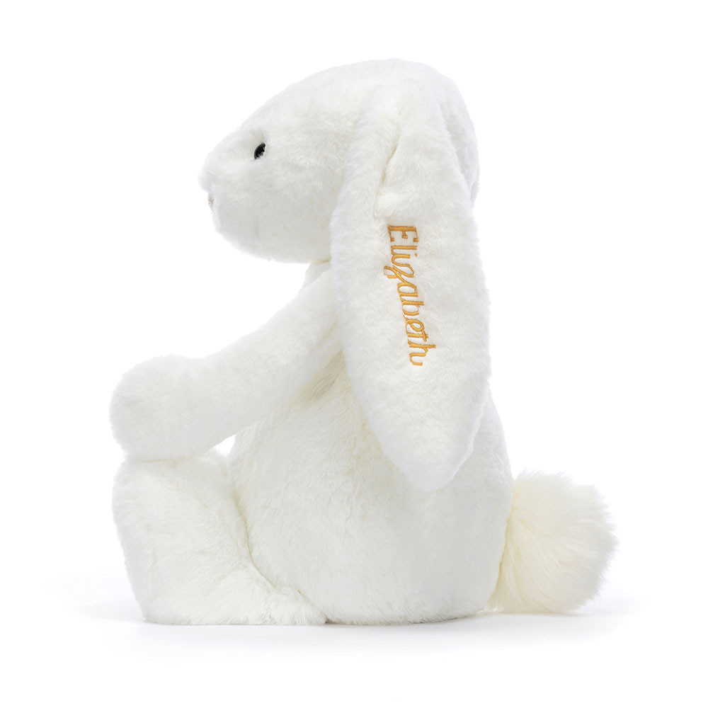 Personalised Bashful Luxe Bunny Luna Huge, View 2