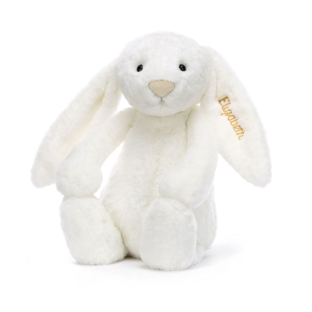 Personalised Bashful Luxe Bunny Luna Huge, View 4