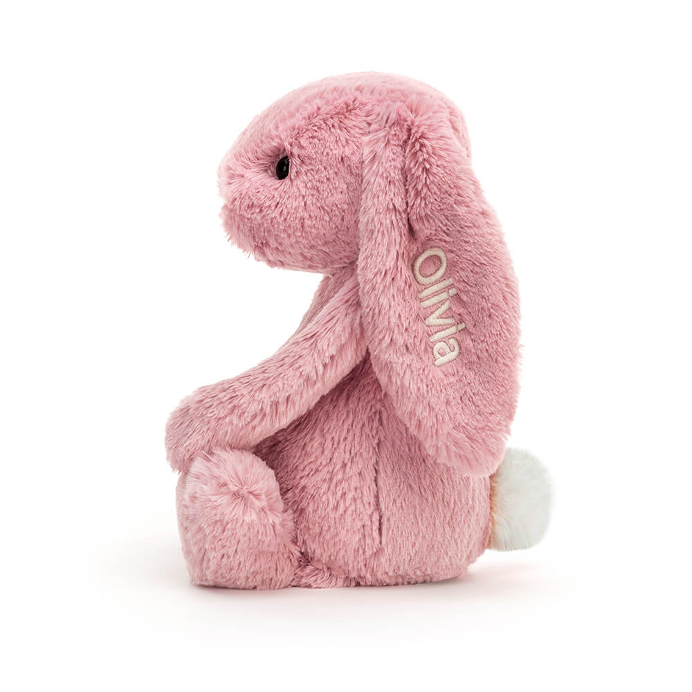 Personalised Bashful Tulip Bunny Medium, View 2