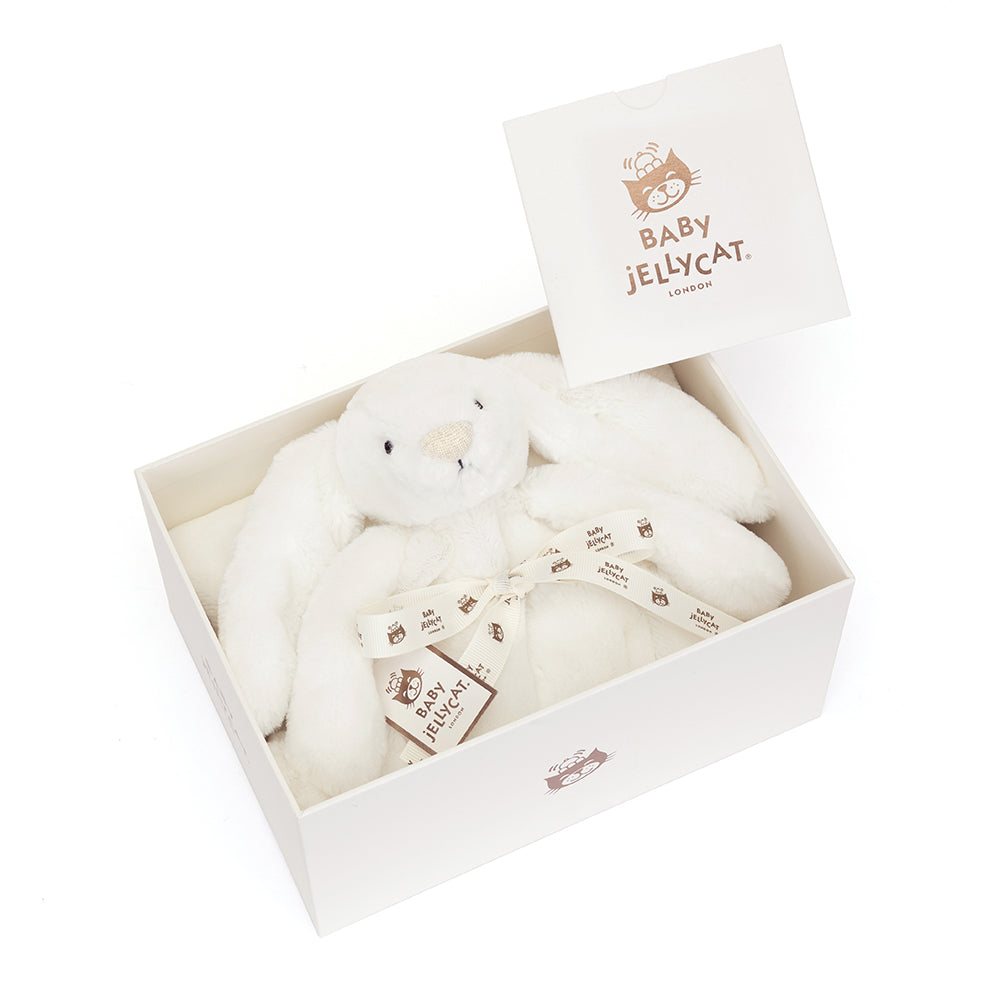 Personalised Bashful Luxe Bunny Luna Blankie, View 5