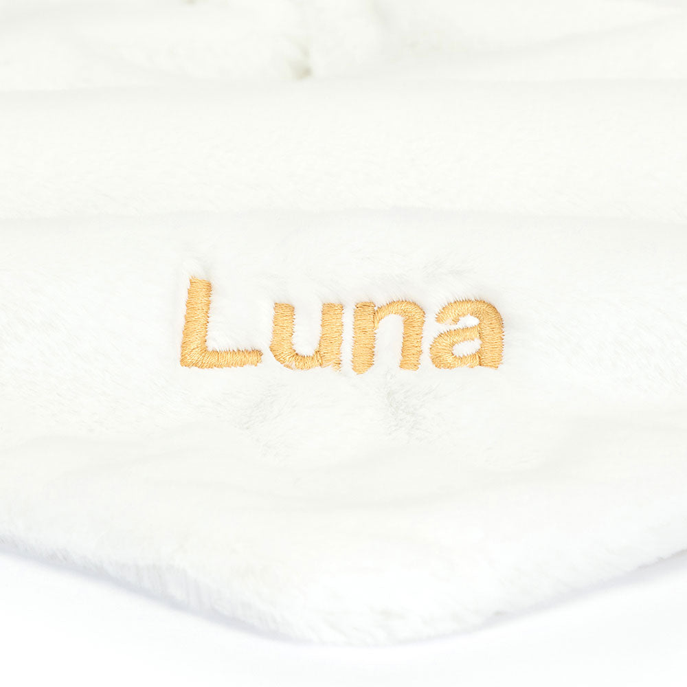 Personalised Bashful Luxe Bunny Luna Soother, View 2