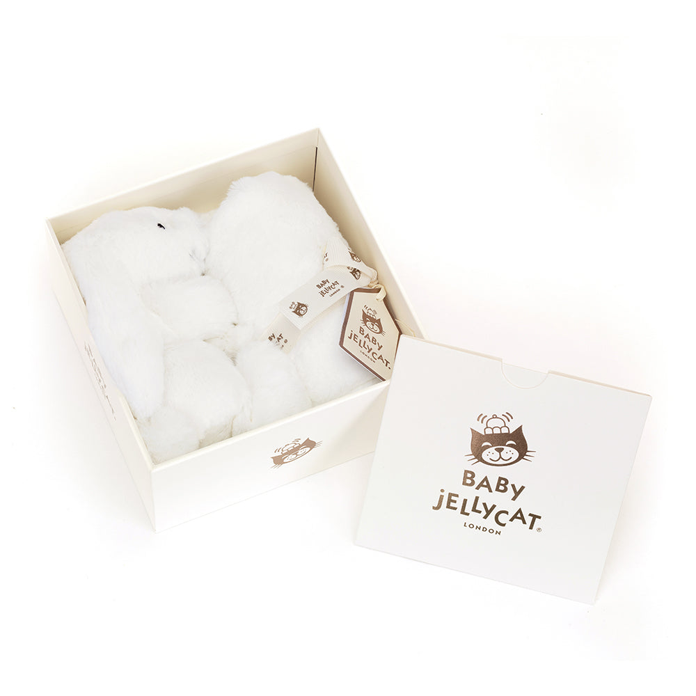 Personalised Bashful Luxe Bunny Luna Soother, View 6