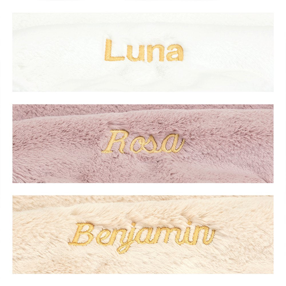 Personalised Bashful Luxe Bunny Willow Soother, View 4