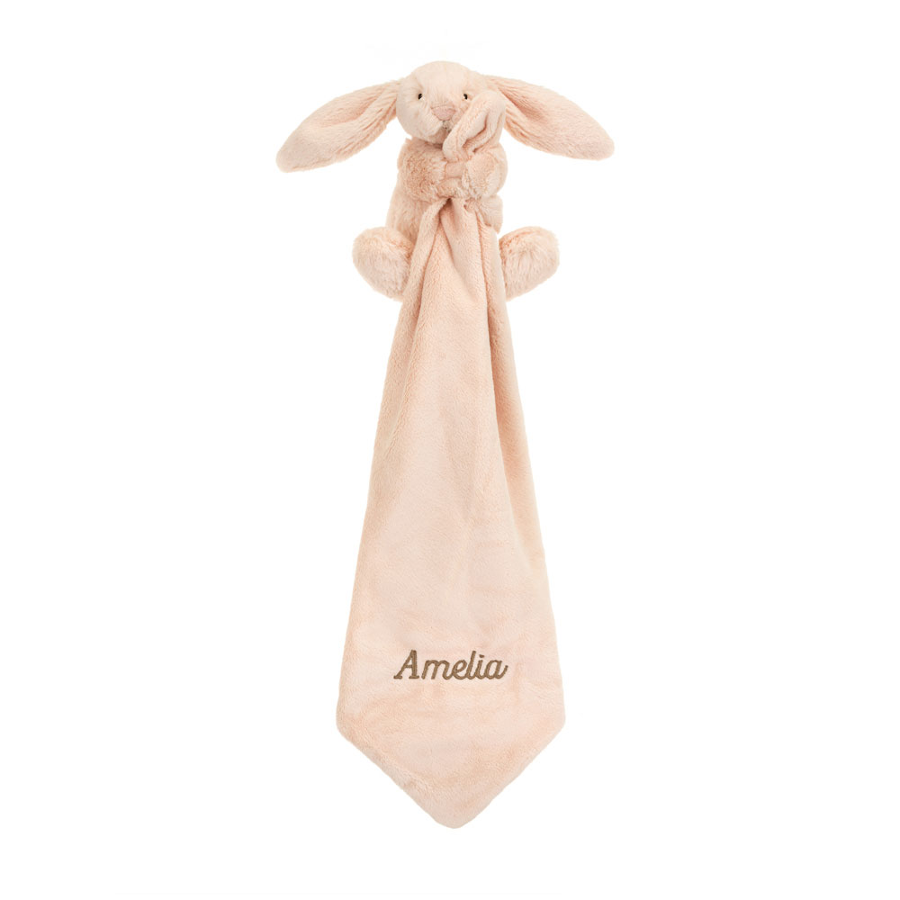 Personalised Bashful Blush Bunny Soother, View 3