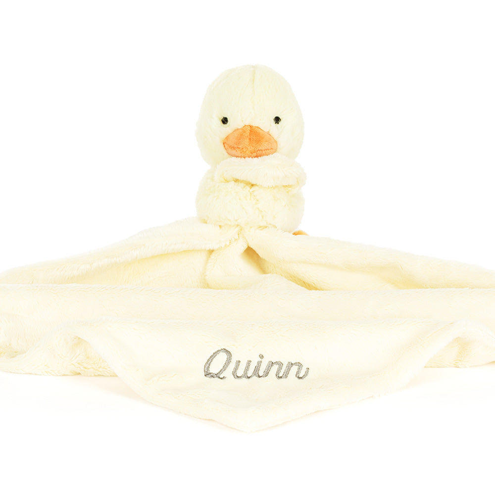 Personalized Bashful Duckling Soother