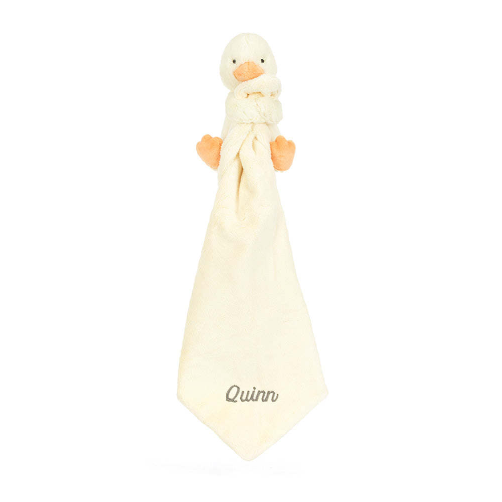 Personalized Bashful Duckling Soother