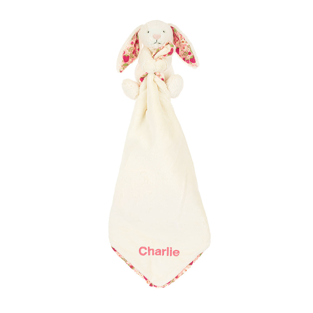 Personalized Blossom Cream Bunny 'Berry' Soother