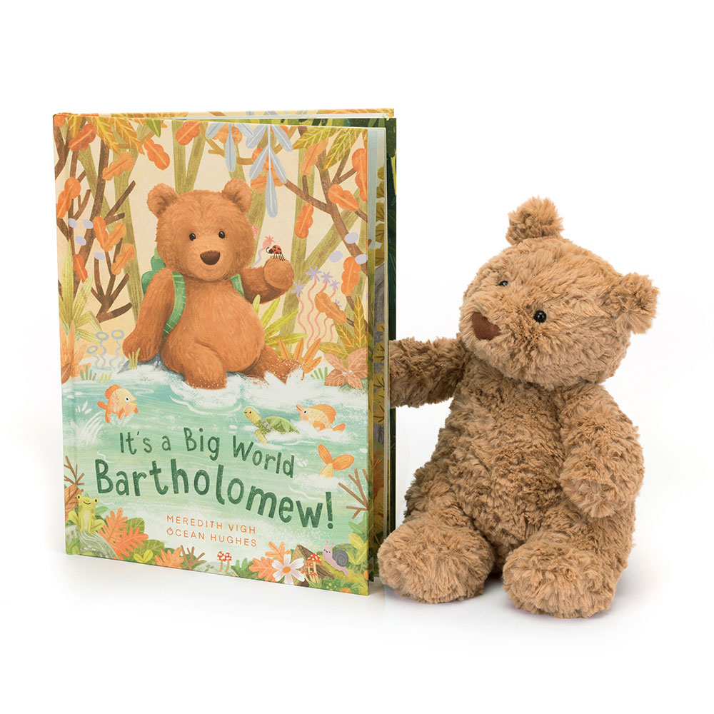 It's a Big World Bartholomew Book and Bartholomew Bear, Main View