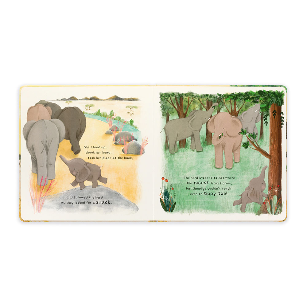 Smudge the Littlest Elephant Book and Smudge Elephant, View 2