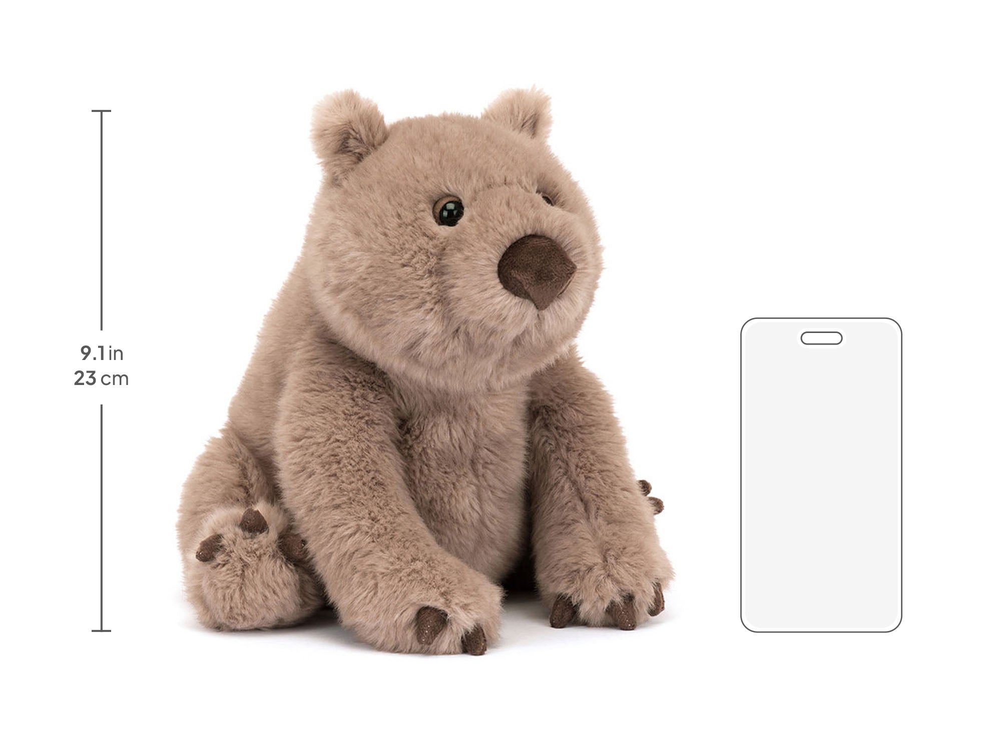 Wonda Wombat size chart